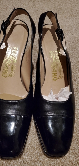 Ferragamo - Black Leather Lace Up Dress Shoe | Mitchell Stores Salavatore Ferragamo Shoes